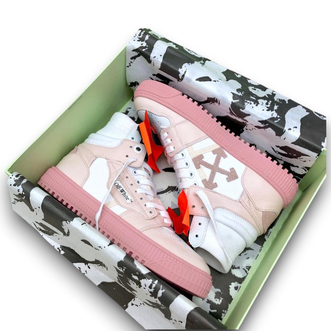 Off White Court 3.0 (Pink And White)