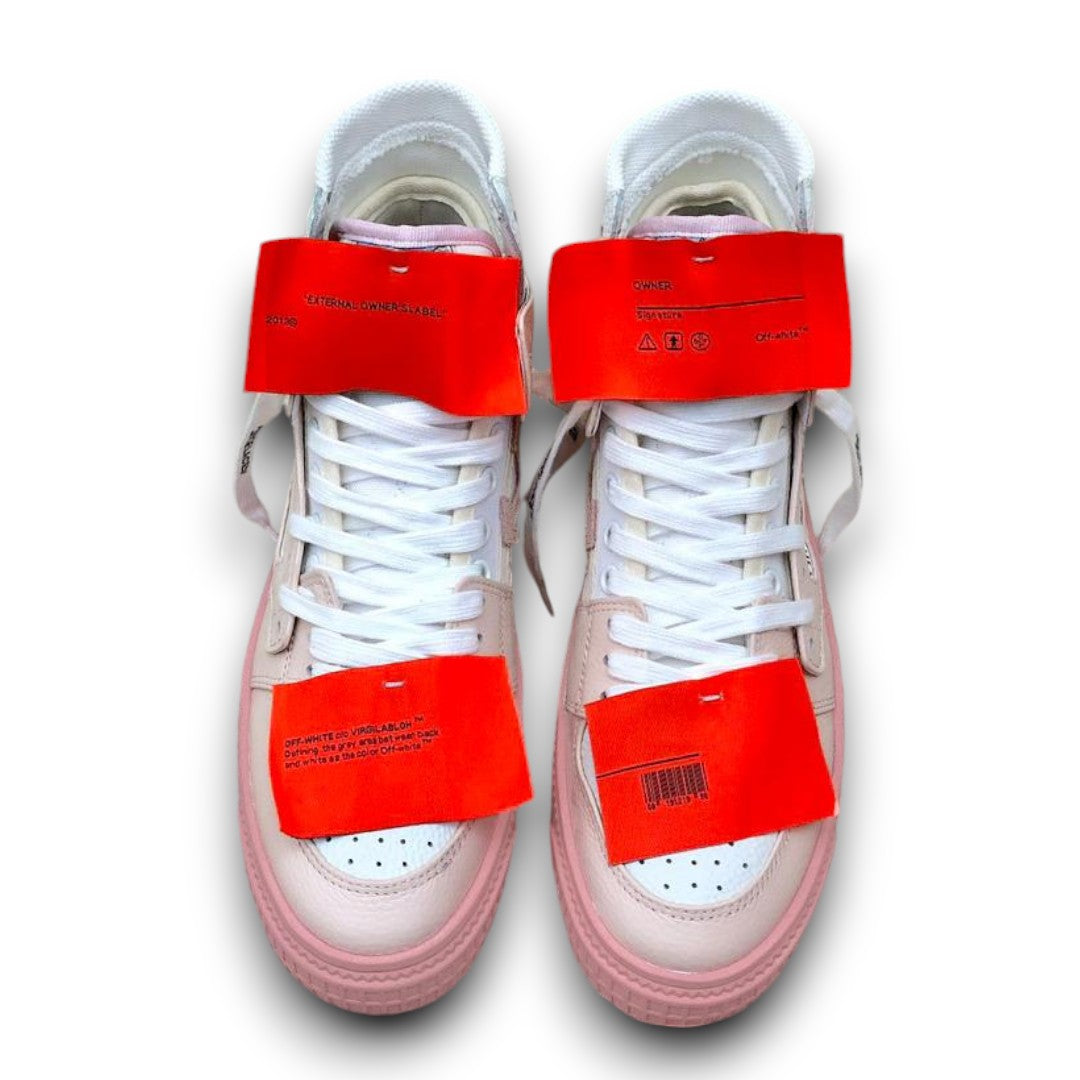 Off White Court 3.0 (Pink And White)