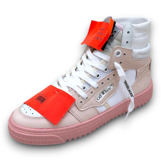 Off White Court 3.0 (Pink And White)